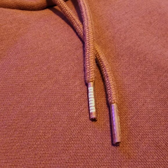 *NWOT* Women's cropped XXL Puma Mauve pullover hoodie sweatshirt - Picture 2 of 16